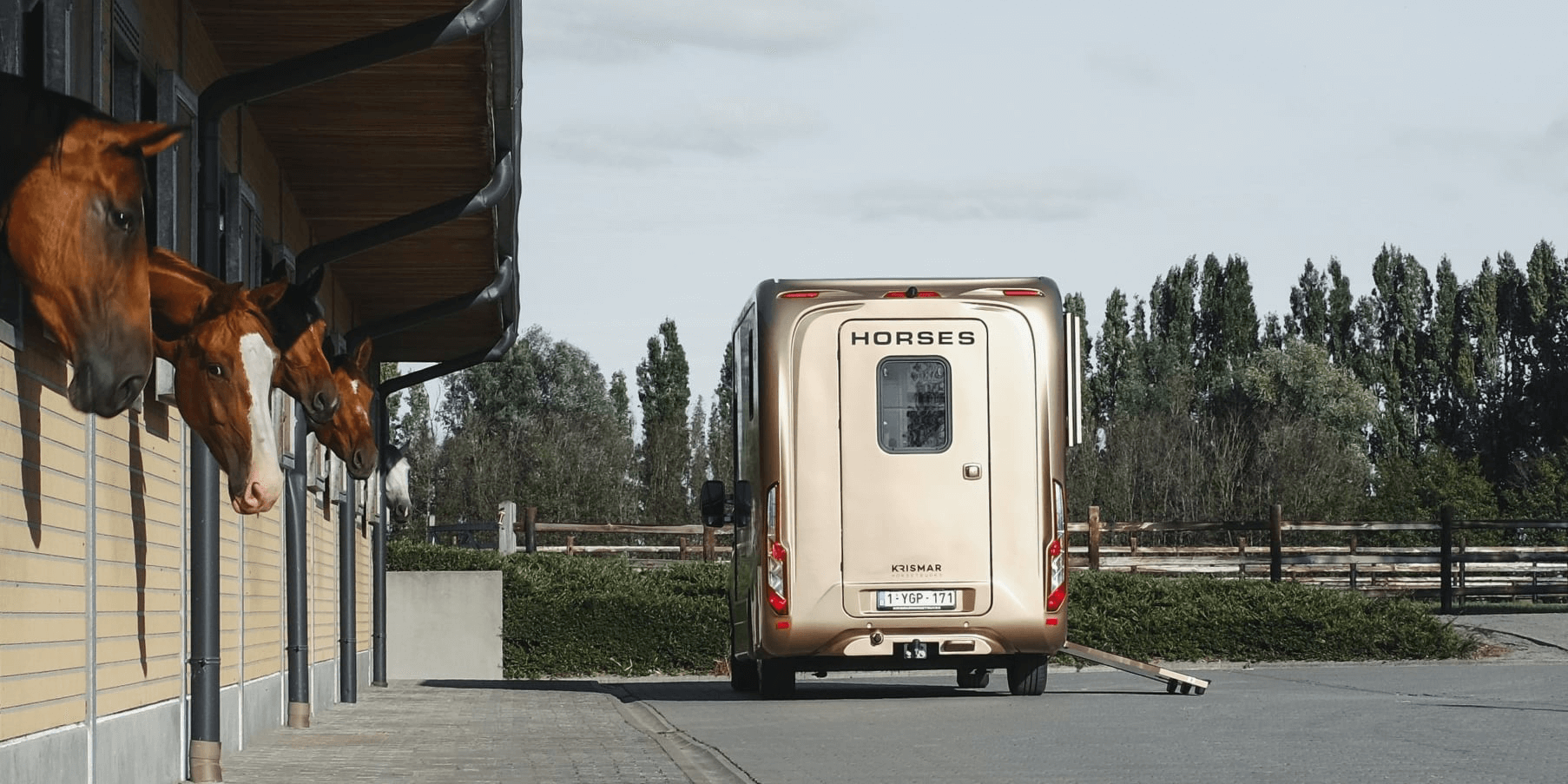 Sfeerbeeld Krismar Horse Trucks | Exclusieve horse trucks en motorhomes