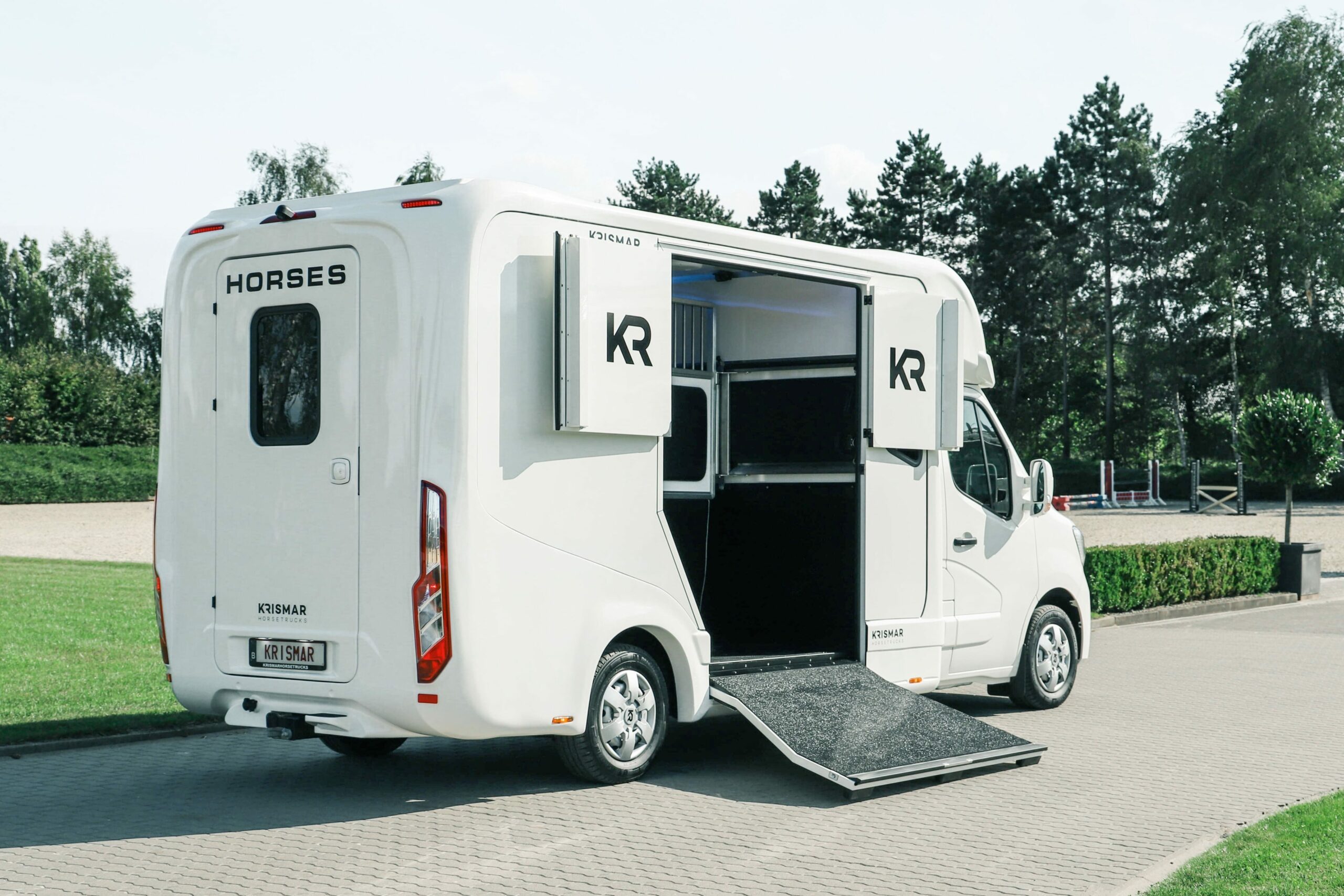 Krismar 2 paard horse truck