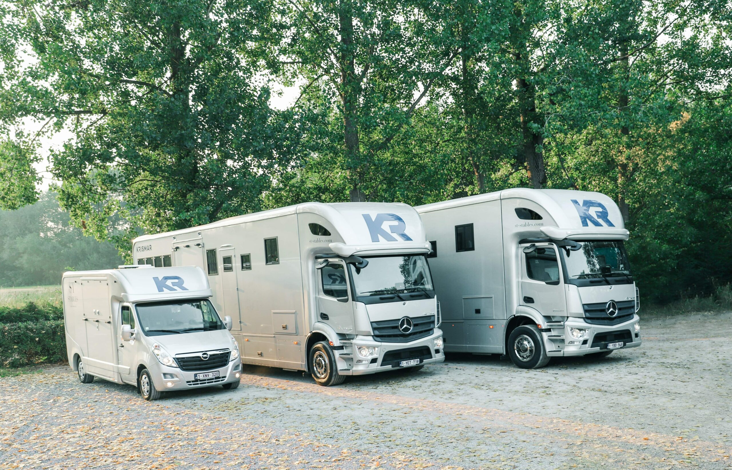 Krismar horse trucks for ST Stables