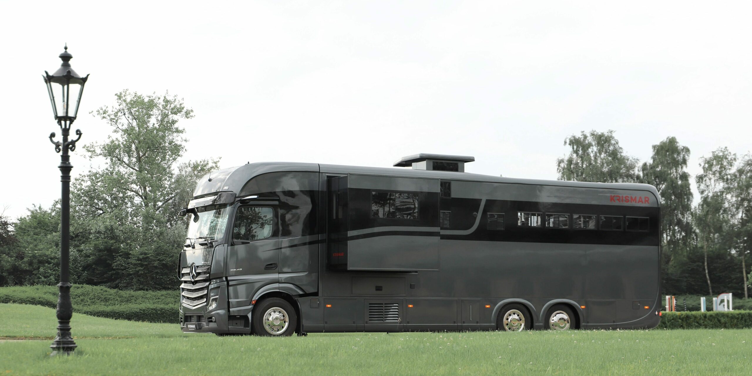 Krismar horsetruck in grijze kleur